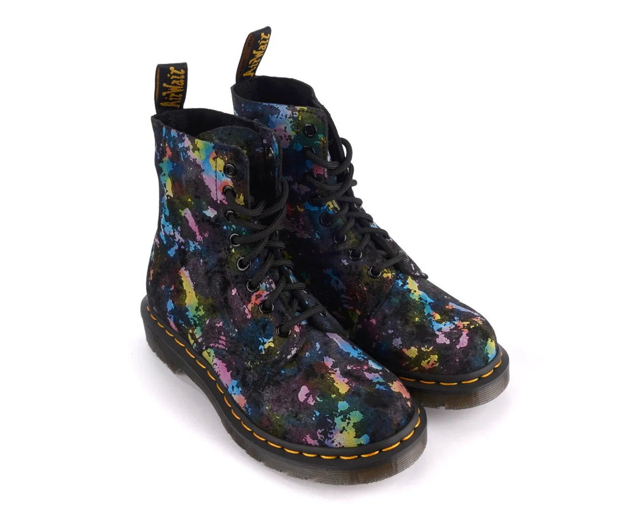 Botte combat Dr. Martens 1460 Pascal Rainbow 