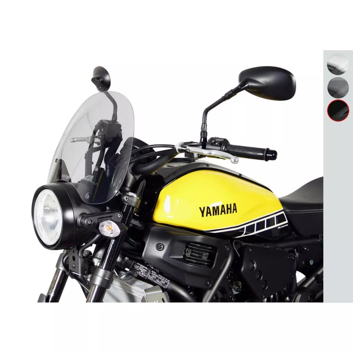 Bulle MRA Tourisme Noir Yamaha XSR700 - Bulle