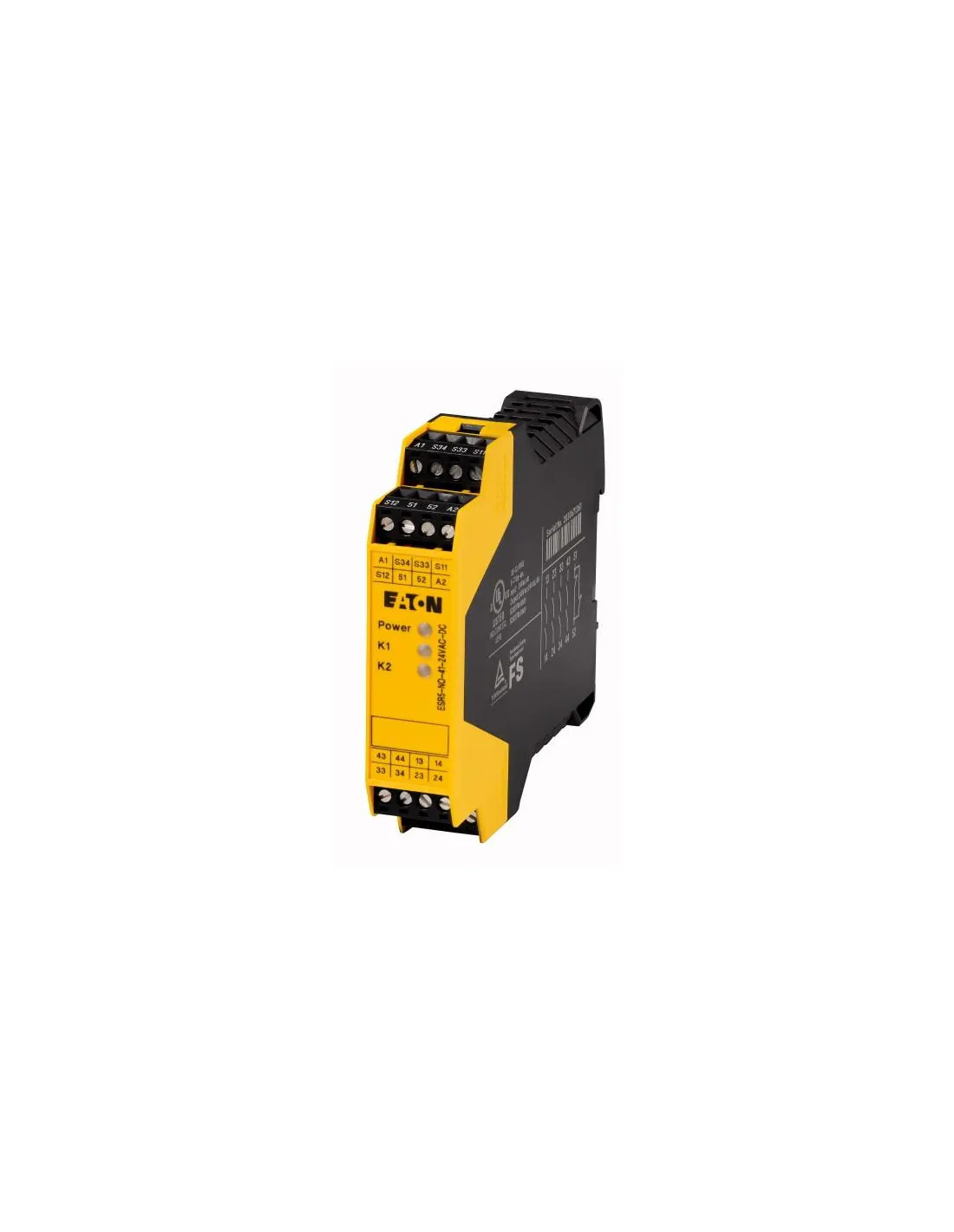 Modules de sécurité ESR5 24VDC/AC 4 circuits de validation 000118701 EATON ESR5 NO 41 24VAC DC