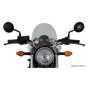 MRA Sport Screen NSP, CMX 500 REBEL, 17-19, Black - piecemotoquad