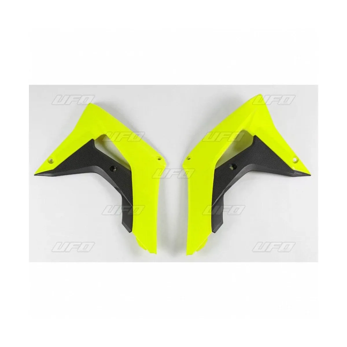 Ouies de Radiateur - Jaune Fluo - UFO Honda 450 CRF R 2017