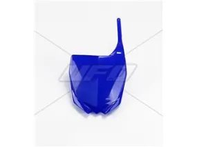 Plaque numéro frontale UFO bleu Yamaha YZ/YZF