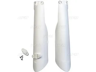 Protections de fourche UFO blanc Husqvarna TC/FC