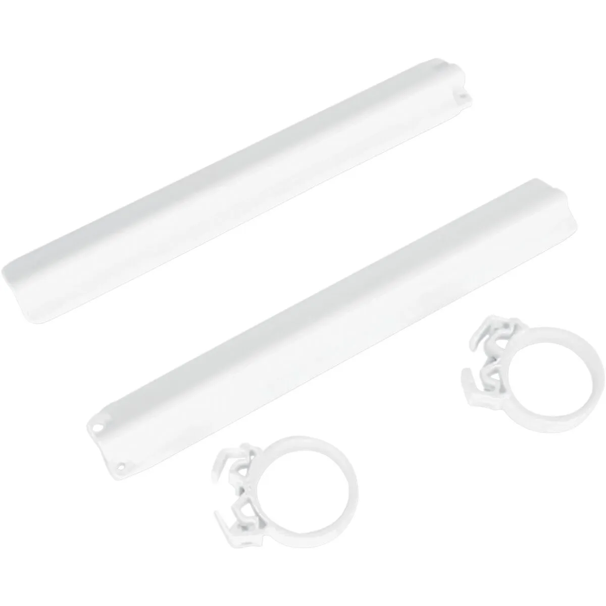 Protections fourche - Blanc - UFO Suzuki 125 250 RM 1991