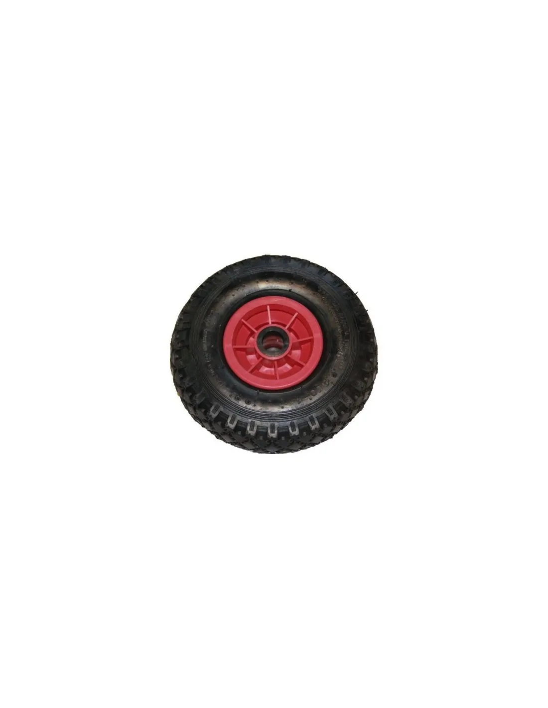 Roue serie pneumatic gonflablenoir 400 x 74 x 20 rl - alesage 20-Roue pneumatique