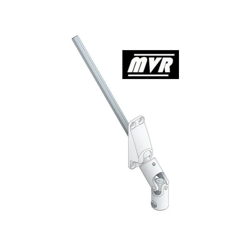 Sortie de caisson volet roulant 60° blanche Hexa 7