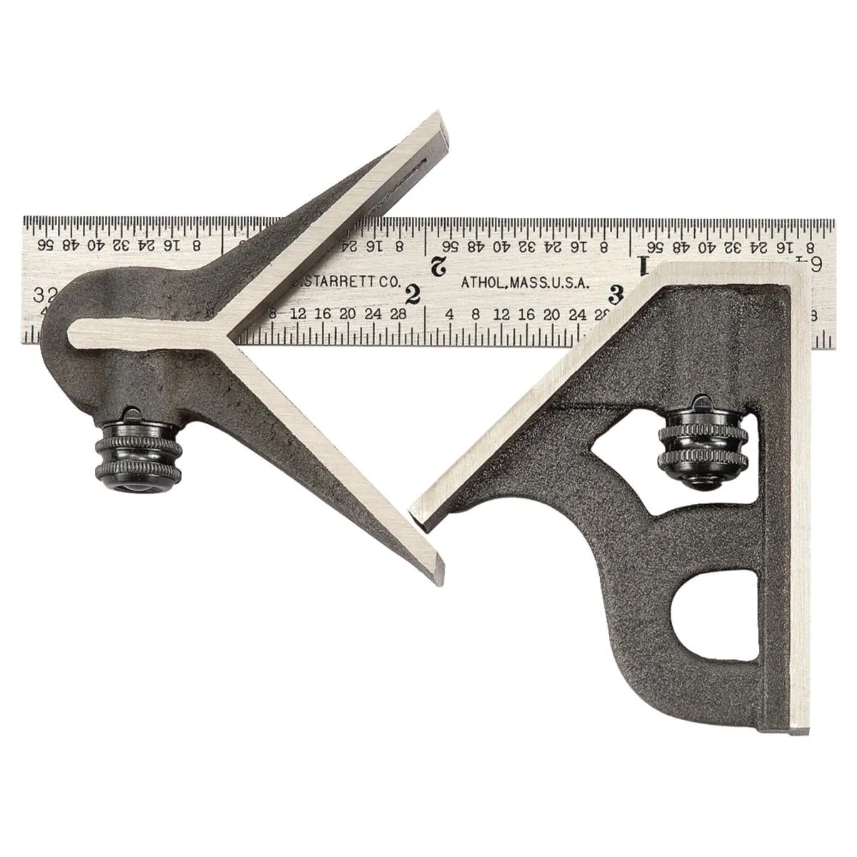 Starrett 11HC-4-4R Équerre combinée 4"
