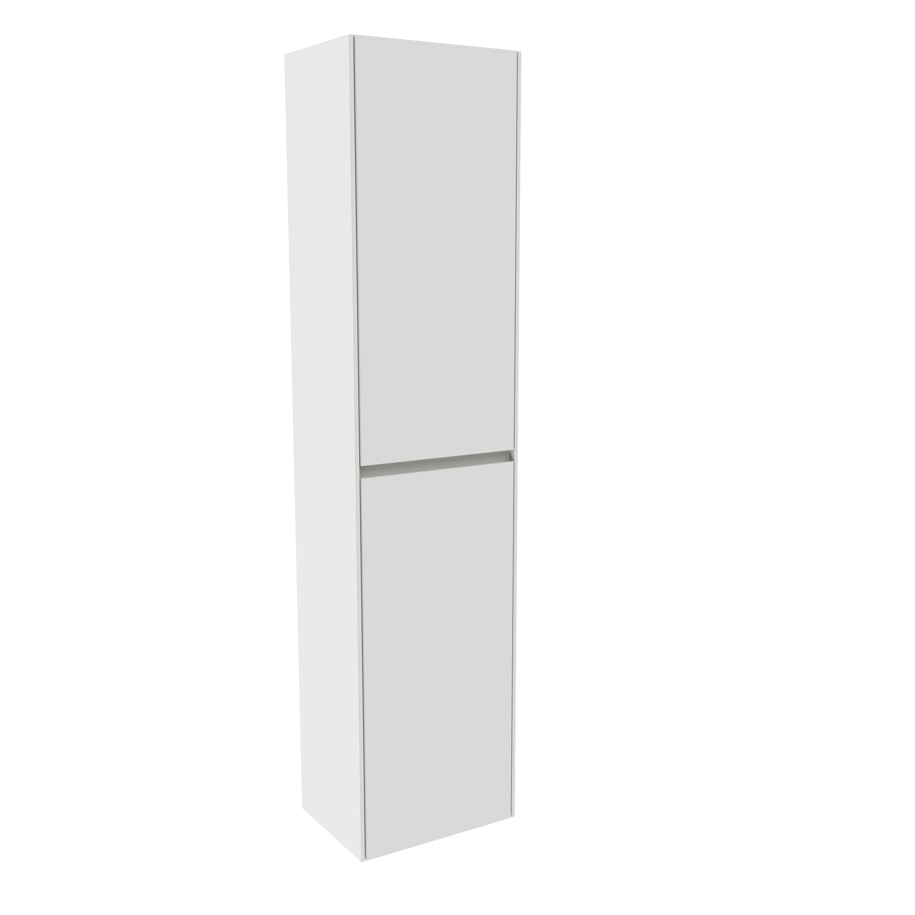 Storke Edge colonne salle de bains suspendue blanc mat 40 x 30 x 170 cm