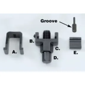 Support butée pour rive/dérive chaine DID PRO:893491 - piecemotoquad