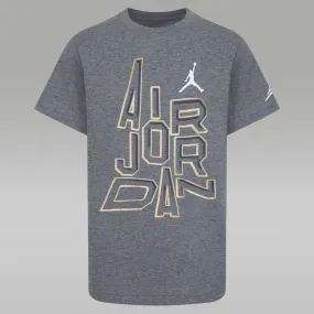 T-shirt enfant garçon Jordan 23 Gold Line - Carbone bruyère