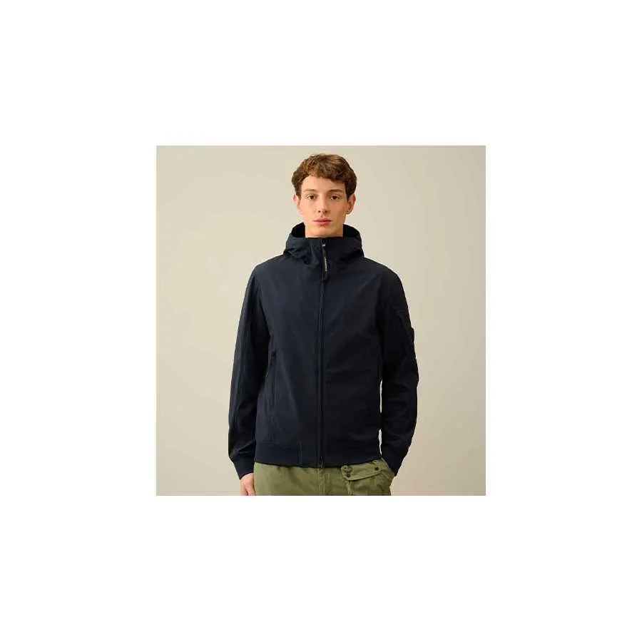 Veste Shell-R Capsule À Capuche Bleu Nuit C.P Company Homme | Toulouse